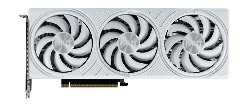 Видеокарта PALIT NE75070U19K9-GB2050W RTX5070 WHITE OC 12GB GDDR7 192bit 3-DP HDMI/sticker