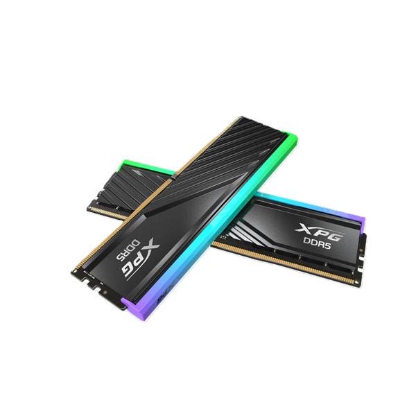 Оперативная память ADATA LANCER BLADE RGB DDR5 DIMM 32GB 6000MHz 2*16GB 30-40-40 1.35V BLACK DUAL TRAY, AX5U6000C3016G-DTLABRBK