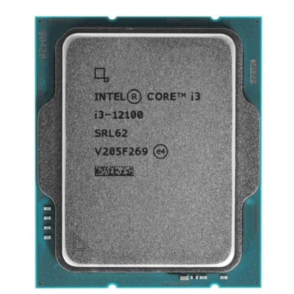 CPU Intel Core i3-12100 Alder Lake OEM {3.3 ГГц/ 4.3 ГГц в режиме Turbo, 12MB, Intel UHD Graphics 730, LGA1700}, CM8071504651012SRL62