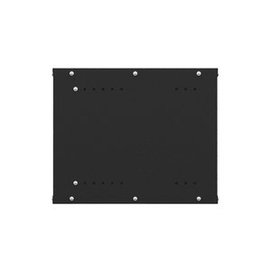 NTSS Шкаф настенный телекоммуникационный NTSS LIME 6U 550х350х370мм, 2 профиля 19, дверь стеклянная, боковые стенки несъемные, разобранный, черный RAL 9005 NTSS-WL6U5535GS-BL