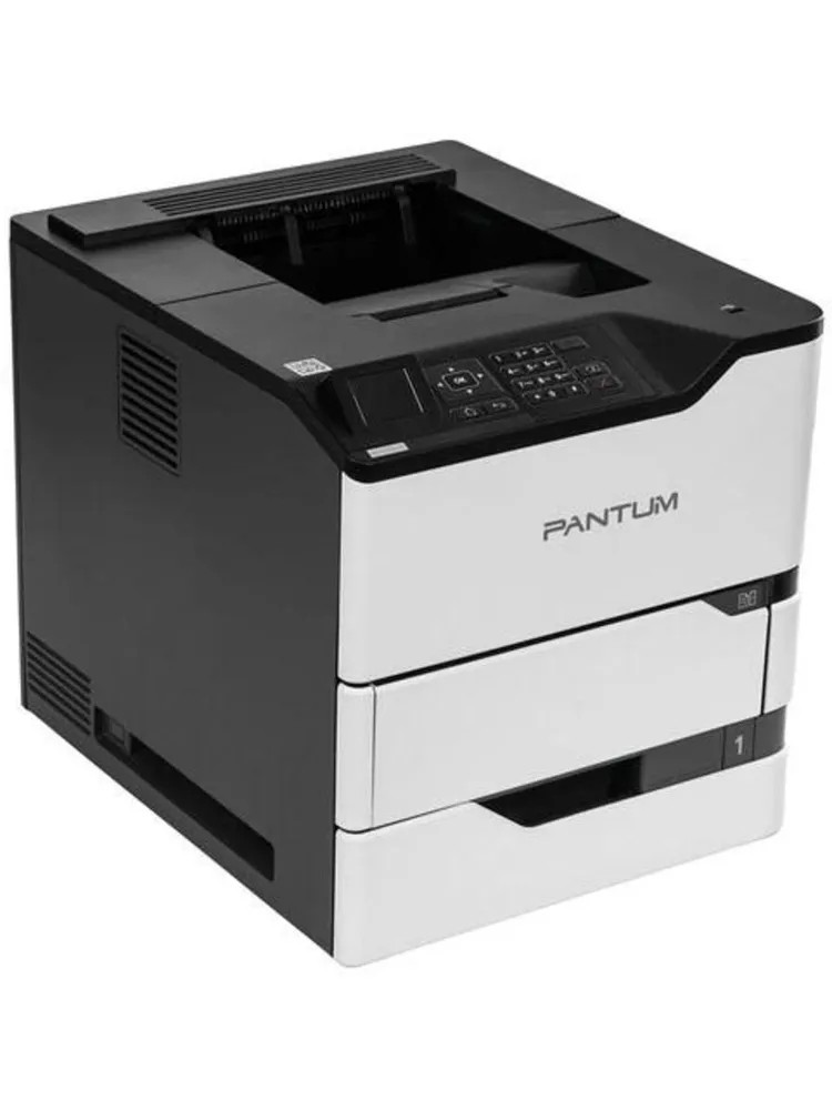 Черно-белый лазерный принтер Pantum BP8000DN, Printer, Mono laser, A4, 61 ppm (max 300000 p/mon), 1.0 GHz, 1200x1200 dpi, 512 MB RAM, Duplex, paper tray 550 pages, USB, LAN, start. cartridge 11000 pages