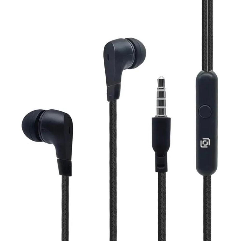 Oklick Гарнитура внутриканальные Оклик HS-S-250 1.2м черный проводные (SS-E161)