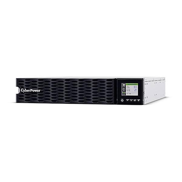 ИБП CyberPower OL5KERTHD 2U {Online, 5000VA/5000W USB/RS-232/Сухой контакт/EPO/SNMPslot (2 C19, 4 C13, клеммная колодка) 5Ач х12}