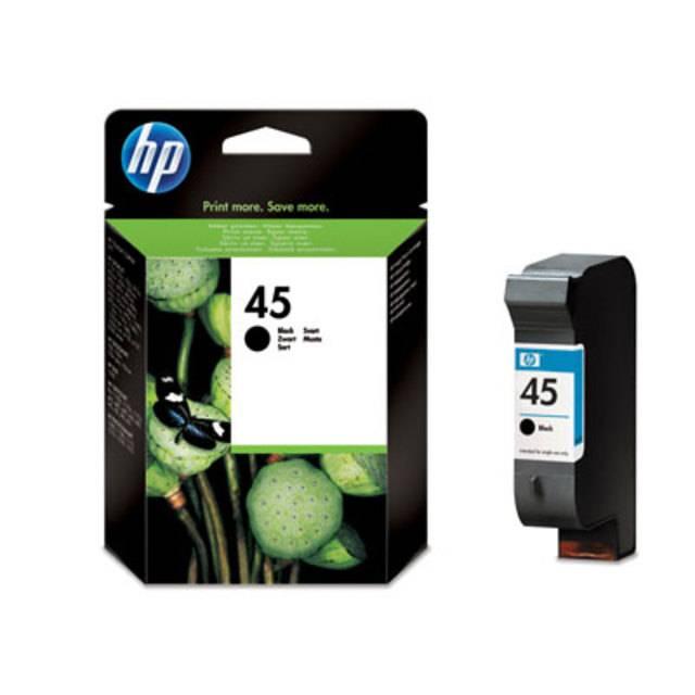 Картридж HP 45 струйный черный увеличенной емкости (930 стр), 51645AE