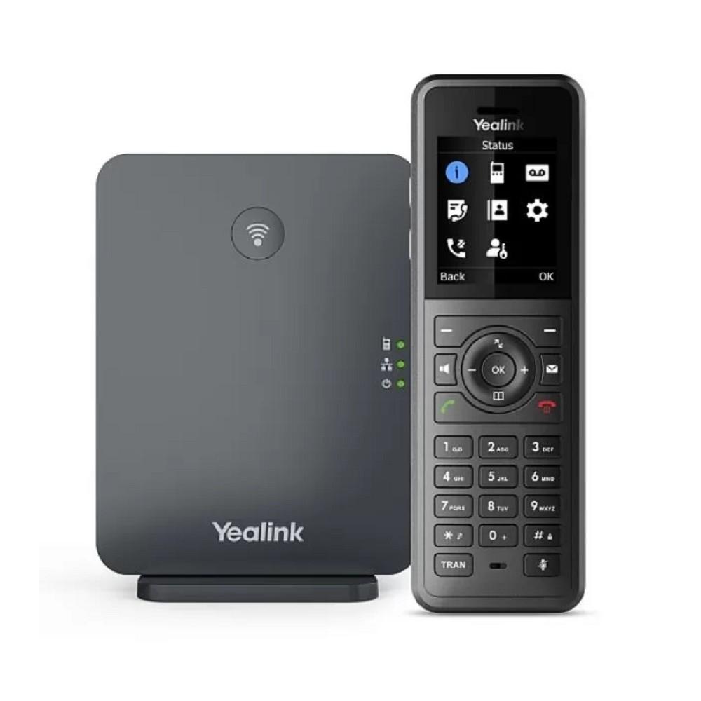Yealink SIP - W77P телефон (база W70B + трубка W57R) до 10 SIP-аккаунтов, до 10 трубок на базу, до 20 одновременных вызовов, шт"