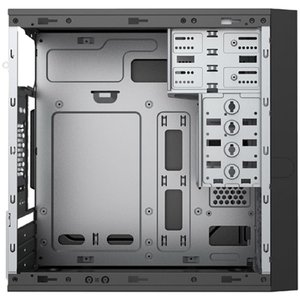 Foxline FL-733-FZ450R  mATX, 2x5.25EXT, 2x3.5EXT, 5x3.5INT, 2xUSB2.0, HDA, w/o FAN, w/450W ATX PSU(120mm fan), w/1.2m EU pwr cord