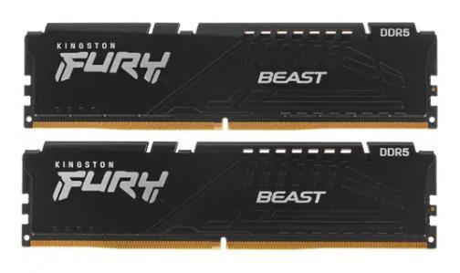 Модуль памяти DIMM 64GB (32GBx2) DDR5-5200 KF552C40BBK2-64 KINGSTON