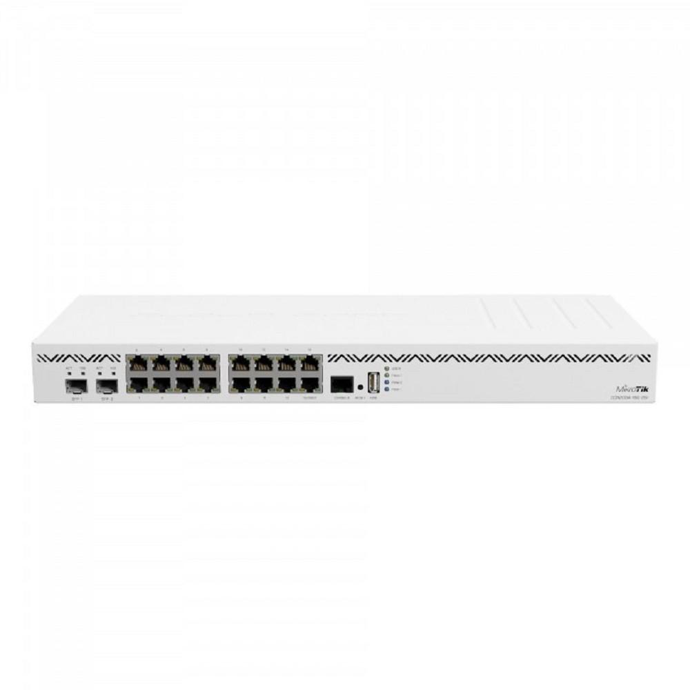 MikroTik CCR2004-16G-2S+ Маршрутизатор проводной, 16*1Gbit RJ45, 2*10Gbit SFP+
