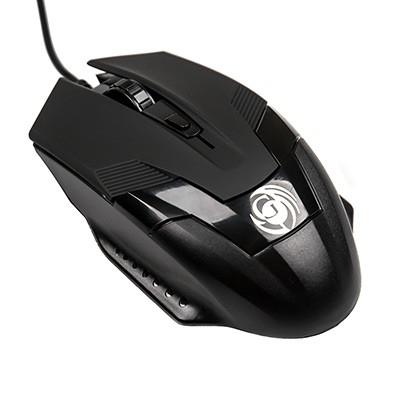 Мышь MGK-06U Dialog Gan-Kata - игровая, 4 кнопки + ролик, USB, черная