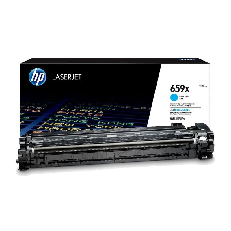 Тонер-картридж/ HP 659X  High Yield Cyan Original LaserJet Toner Cartridge, W2011X