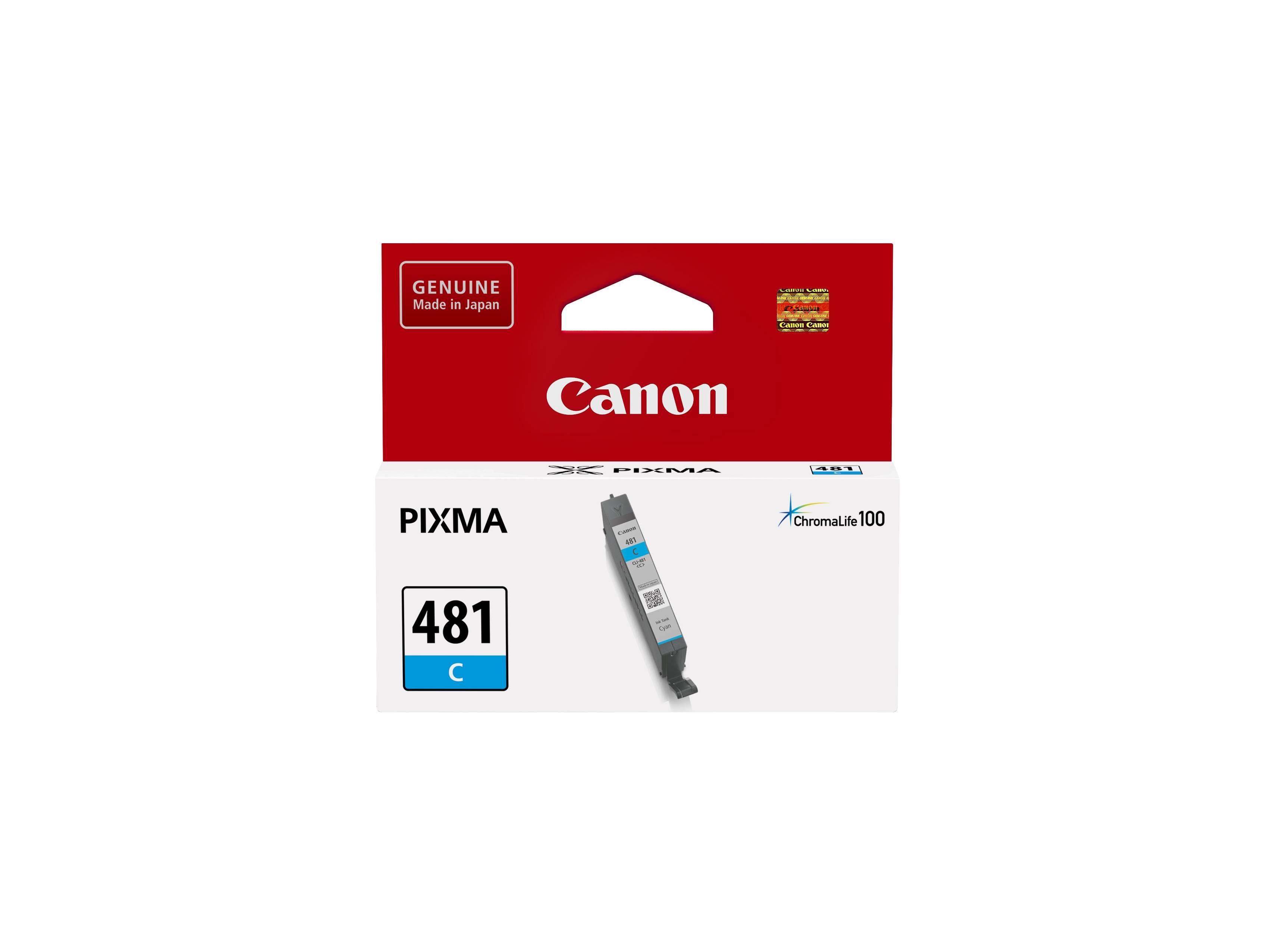 Картридж CANON CLI-481 C голубой, 259 стр, 2098C001