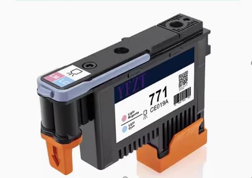 Печатающая головка NVP 771 (NV-CE019A-RE) Light Magenta/Light Cyan для HP DJ Z6200/Z6800 (совместимая)