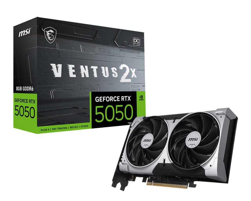Видеокарта/ GeForce RTX 5050 8G VENTUS 2X OC
