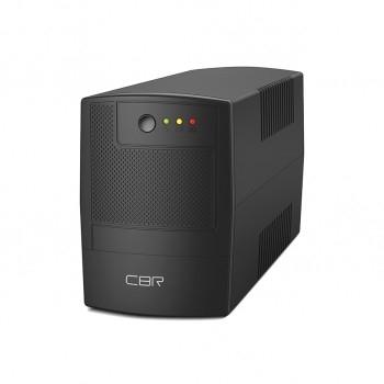 ИБП CBR [UPS-TWP-101J-650] 650VA/390W, Schuko CEE 7 x2 outlets, LED, AVR, SEC, 12V/7Ah