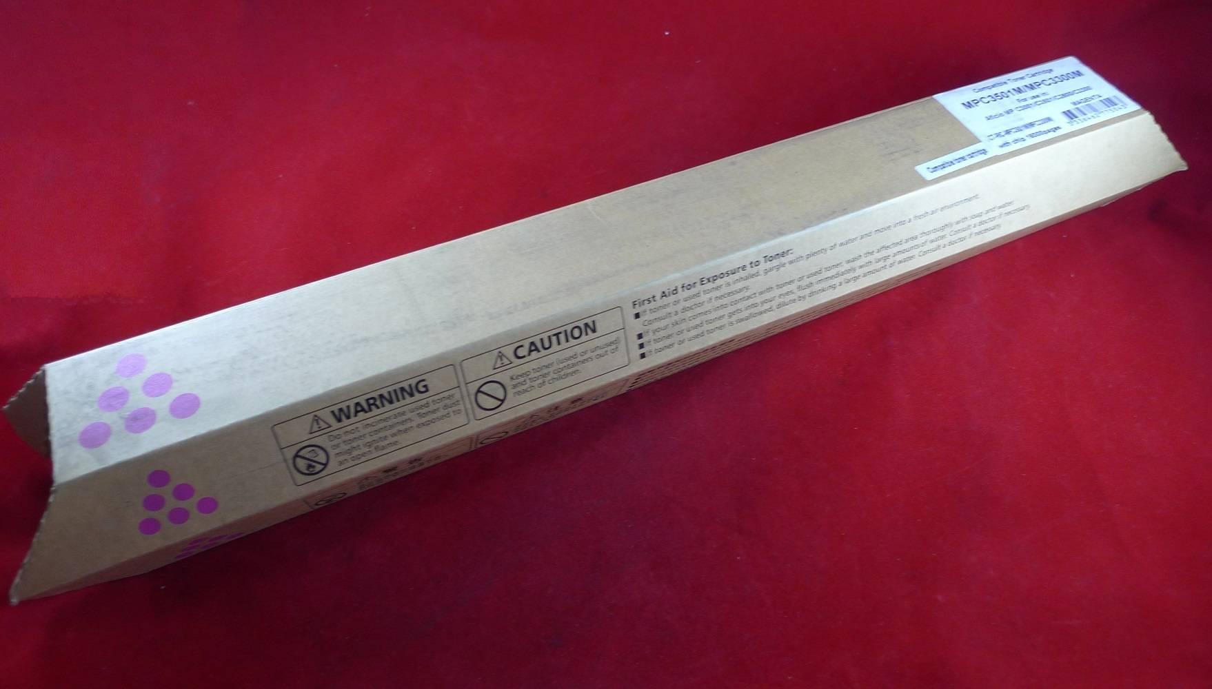 Тонер-картридж Ricoh Aficio MP C3001/C3501/C2800/C3300, type MPC3501E/MPC3300E magenta (туба, 370г) ELP Imaging®, MPC3501M/MPC3300M