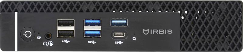 Персональный компьютер SDCS (IRBIS Smartdesk) Mini PC i5-12400(6C/12T - 2.5Ghz), 1x16GB DDR4, 512GB SSD M.2, Intel UHD, WIFI/BT, 1xCOM, 9xUSB-A, KB+Mouse, Win11Pro, SDCS5007HA