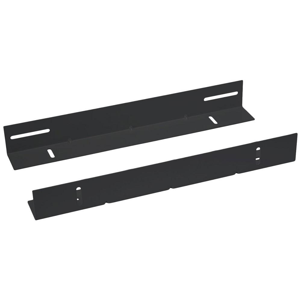 Cabeus JH05-06-100KG-BK Направляющие в шкафглубиной 600мм для установки серверногооборудования, пара, усиленные до 100кг, цветчерный (RAL 9004)