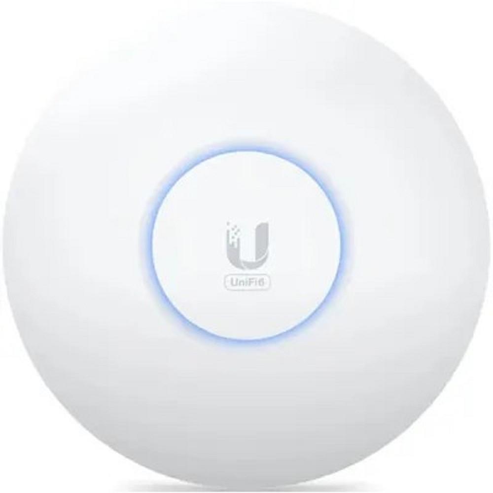 UBIQUITI U6+ Точка доступа 2,4+5 ГГц, Wi-Fi 6, 2х2 MIMO, 802.3af, 1х 1G RJ45  