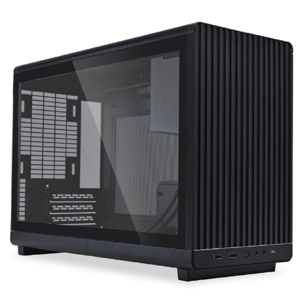 Lian Li Корпус A3-mATX TG Black / Tempered Glass Edition / Bottom Dust Filter / G99.A3X.10R/G99.A3X.R0