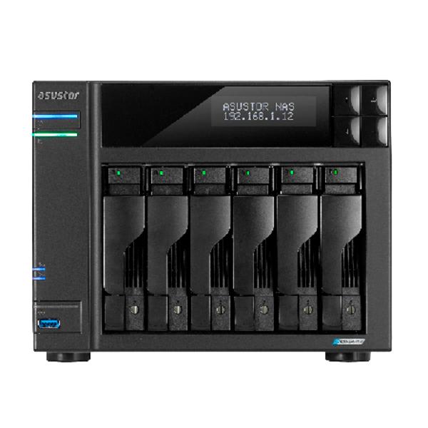 Система хранения данных/ AS6706T/ASUSTOR/6 BAY/EU/8GD4, 90IX01N1-BW3S60