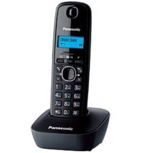 Panasonic KX-TG1611RUH (серый) {АОН, Caller ID,12 мелодий звонка,подсветка дисплея,поиск трубки}