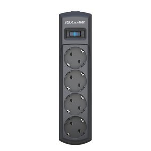 ZIS Сетевой фильтр m Max 7m {4 розетки, увеличенная мощность 3300 Вт}