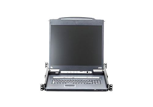 16-портовый IP KVM-переключатель с ЖК-дисплеем Slideaway/ATEN, CL5716iMR