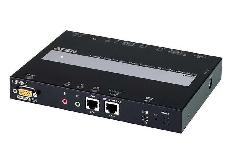 KVM переключатель ATEN 1Local/Remote 1 Port VGA KVM over IP Switch, CN9000-AT-G