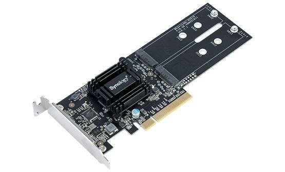 Synology M2D18 Плата адаптера, 2xM.2 SATA, PCIe 2.0x8 