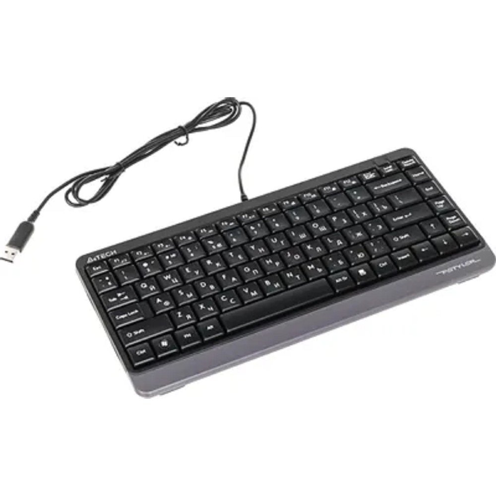 Клавиатура A4Tech Fstyler FK11 черный/серый USB slim, FK11 USB (GREY)
