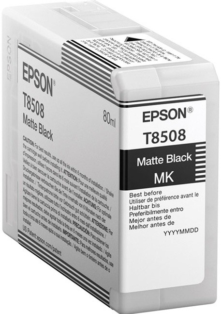 Картридж EPSON T8508 черный матовый для SC-P800 (C13T850800/C13T85080N)