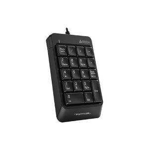 Числовой блок A4Tech Fstyler FK13P черный USB slim для ноутбука (FK13P BLACK)