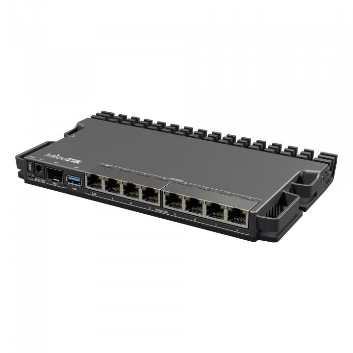 Маршрутизатор/ RB5009UPr+S+IN RouterBORD 5009UPr+S+in with Marvell Armada ARMv8 CPU