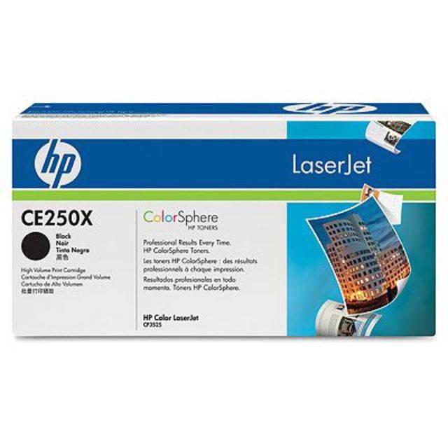Картридж HP 504X лазерный черный увеличенной емкости (10500 стр), CE250X