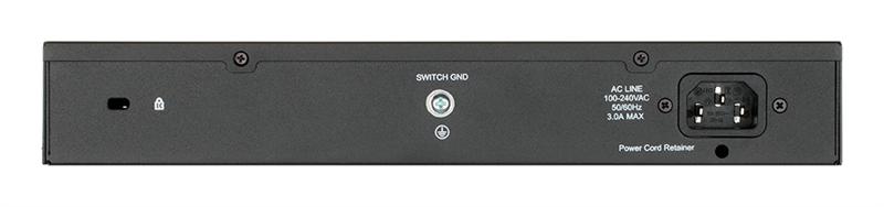 Коммутатор D-Link Настраиваемый L2 PoE-коммутатор, 8х1000Base-T PoE  (2 порта 802.3bt 90 Вт), 2x1000Base-X SFP, PoE-бюджет 242 Вт, DGS-1100-10MPPV2/A3A