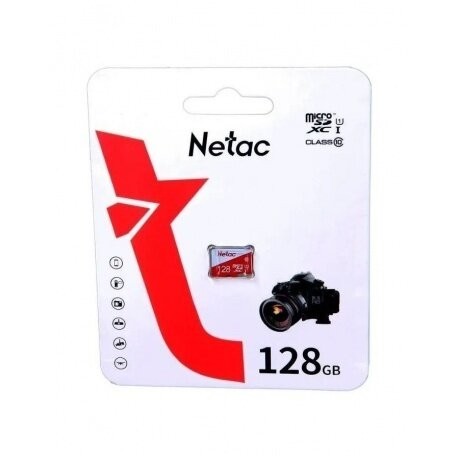 Micro SecureDigital 128GB Netac NT02P500ECO-128G-S P500 Eco w/o adapter