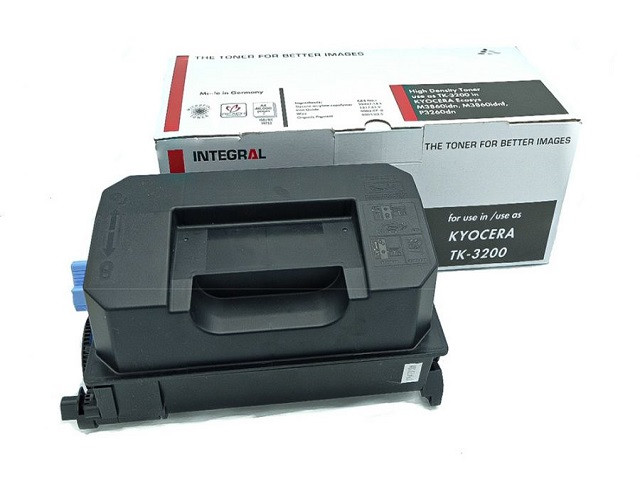 Тонер-картридж Integral TK-3200 с чипом для Kyocera, 12100549