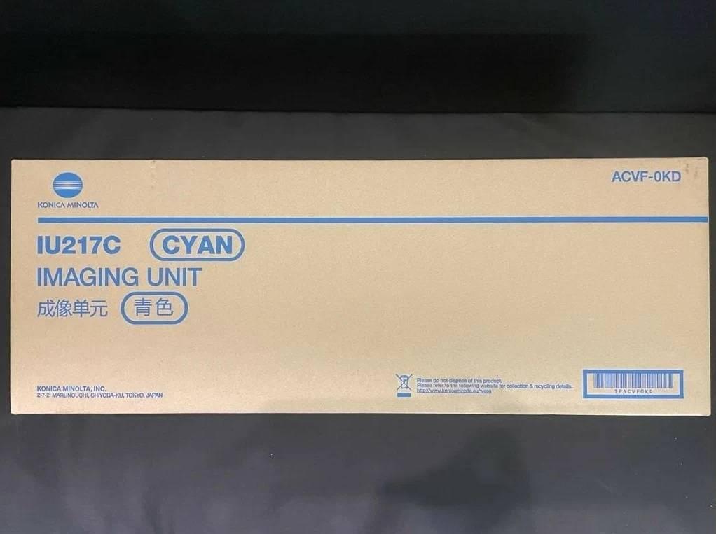 Блок проявки Konica-Minolta bizhub C257i голубой IU-217C ACVF0KD