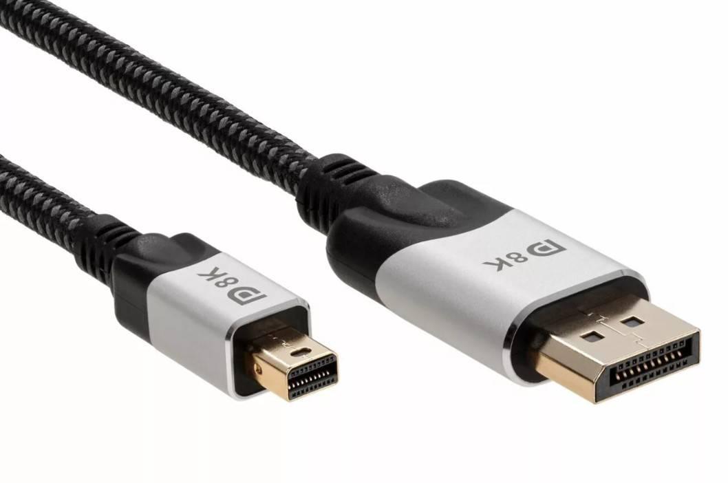 Кабель-переходник Mini DisplayPort M -> Display Port M 1.4V 1,8м VCOM, CG685-1.8M