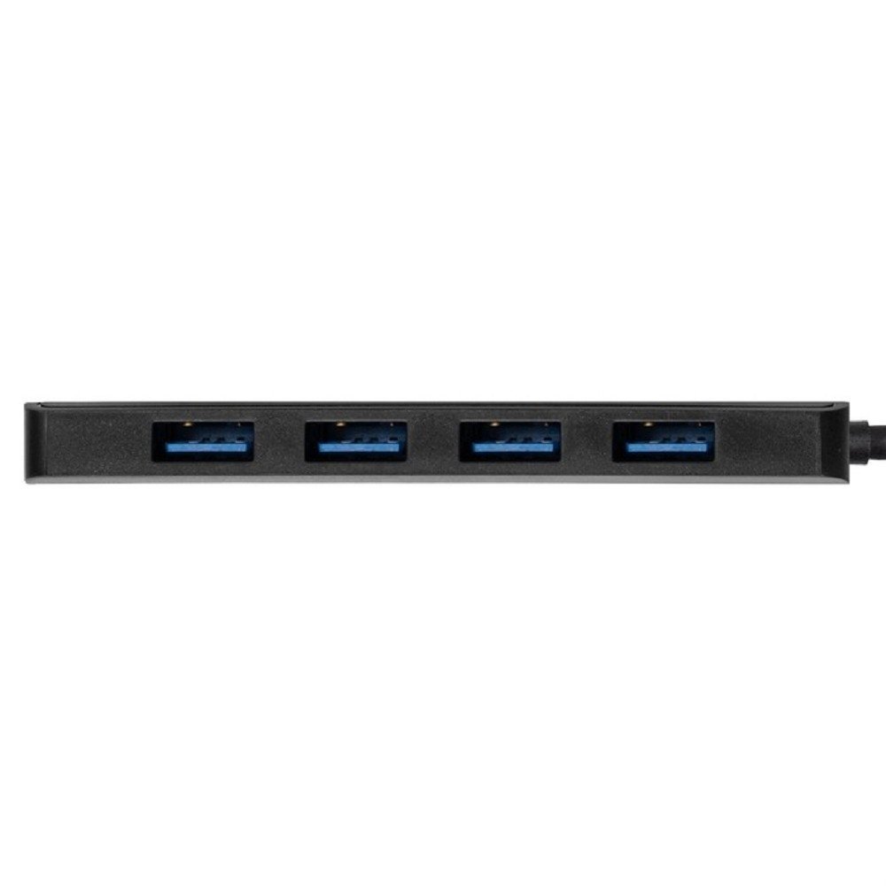 Exegate EX293986RUS USB-Хаб (концентратор) ExeGate DUB-4CP/1 (кабель-адаптер USB Type C --> 4xUSB3.0, Plug&Play, черный)