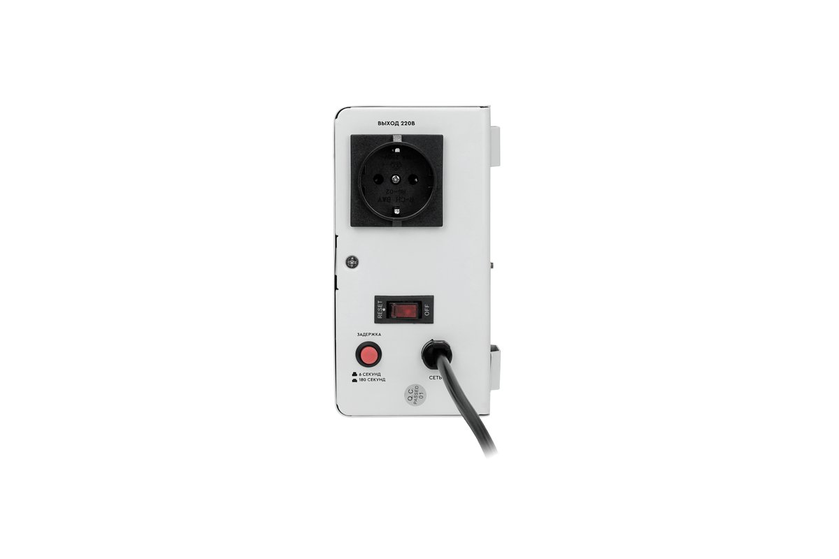 Настенный стабилизатор напряжения SMARTWATT AVR SLIM 500RW, 4512020310002