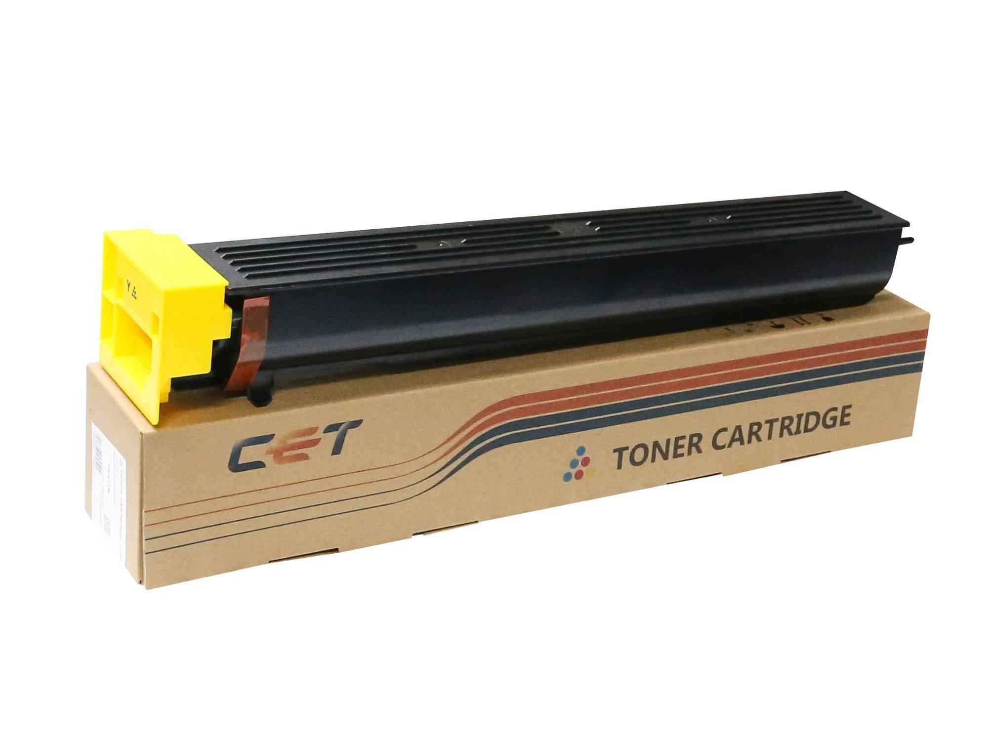 Тонер-картридж для KONICA MINOLTA Bizhub C452/C552/C652 Yellow 510г (TN-613Y/A0TM230) 30000стр. CET, CET7274