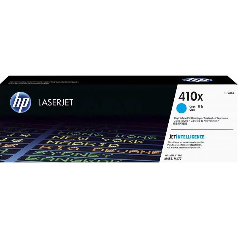 Тонер-картридж/ HP 410X High Yield Cyan Original LaserJet Toner Cartridge, CF411X