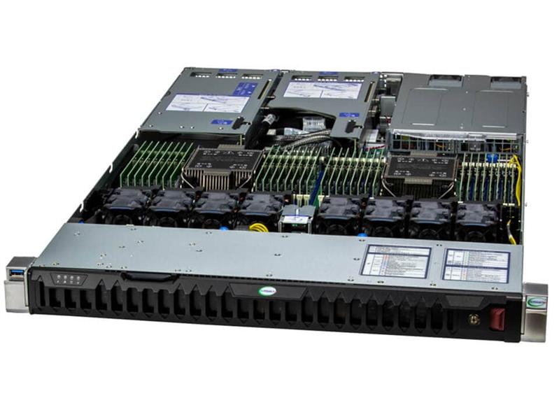 Сервер Supermicro SuperServer 1U 121H-TNR/ 2x4514Y/ 4x64Gb/ 1xSSD 480Gb SATA/ 12x2.5" (4xNVMe)AOC-S3908L/ 2x10Gb/ SFT-DCMS-SINGLE/ 6th config, SYS-121H-TNR,