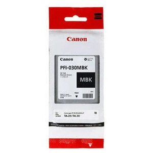 Картридж/ INK TANK PFI-030 MATTE BLACK черный матовый (55мл) для Canon imagePROGRAF TA-20, TA-30, TM-240, TM-340, 3488C001