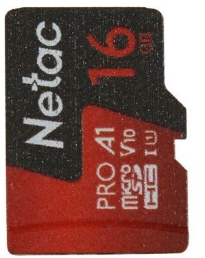 Micro SecureDigital 16GB Netac MicroSD P500 Extreme Pro Retail version card only [NT02P500PRO-016G-S]