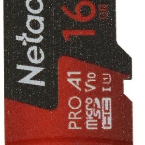 Micro SecureDigital 16GB Netac MicroSD P500 Extreme Pro Retail version card only [NT02P500PRO-016G-S]