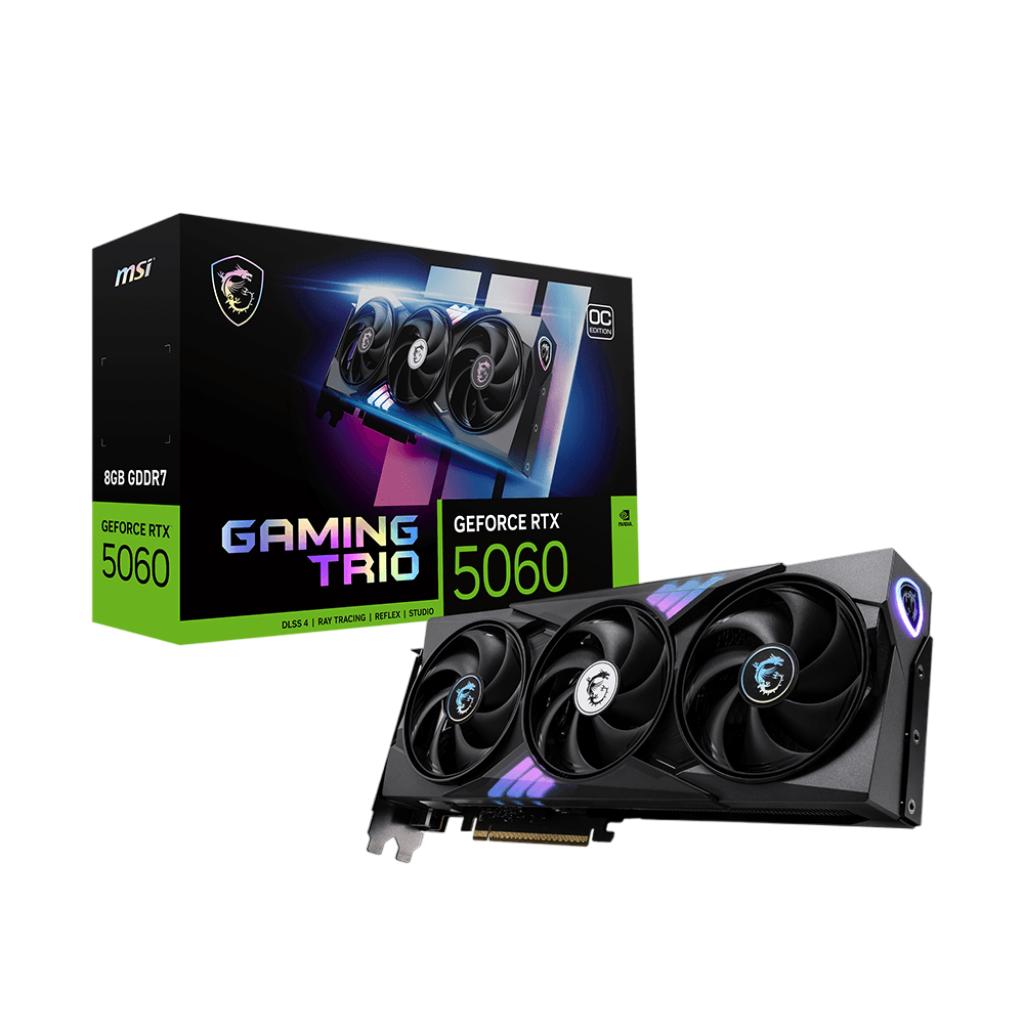 Видеокарта/ GeForce RTX 5060 8G GAMING TRIO OC