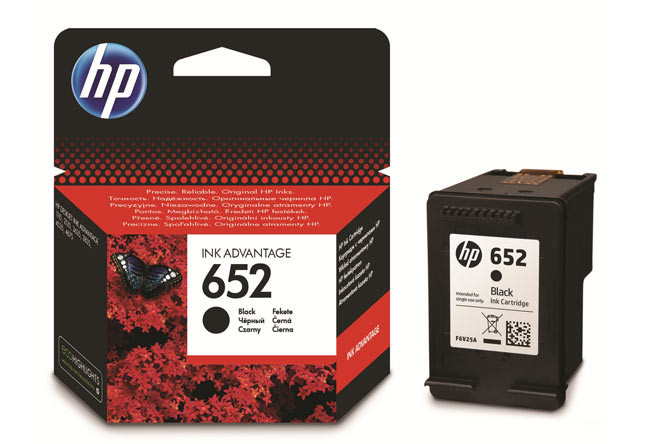 Картридж 652 для HP DJ1115/2135/3635/3636, 360стр. (O) F6V25AE, BK