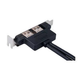 Cablexpert Планка USB 3.0 на заднюю панель низкопрофильная, 2 порта USB (CC-USB3-RECEPTACLE-LP)